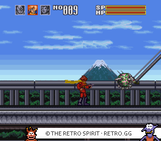 Game screenshot of Cyborg 009