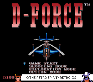 Game screenshot of D-Force