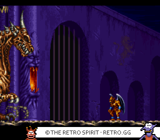 Game screenshot of Demon's Crest