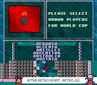 Game screenshot of Dino Dini's Soccer