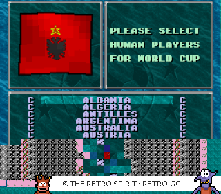 Game screenshot of Dino Dini's Soccer