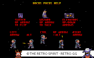 Game screenshot of Hocus Pocus