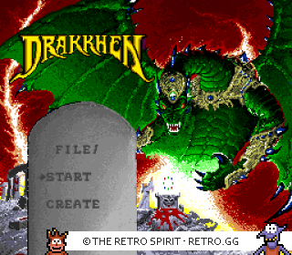 Game screenshot of Drakkhen