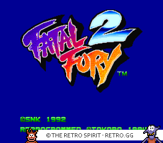 Game screenshot of Fatal Fury 2