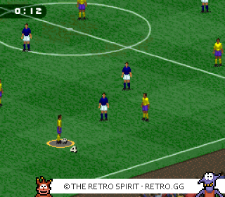 Game screenshot of FIFA Soccer 96