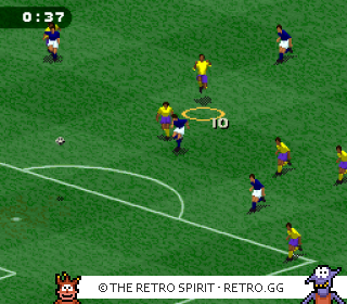 Game screenshot of FIFA Soccer 96