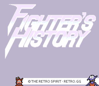 Game screenshot of Fighter's History