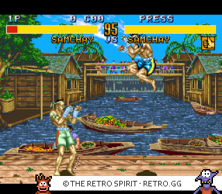 Game screenshot of Fighter's History