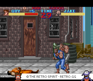 Game screenshot of Final Fight Guy