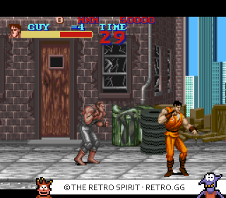 Game screenshot of Final Fight Guy