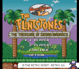 Game screenshot of The Flintstones: The Treasure of Sierra Madrock