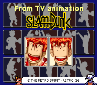Game screenshot of From TV Animation Slam Dunk: SD Heat Up!!
