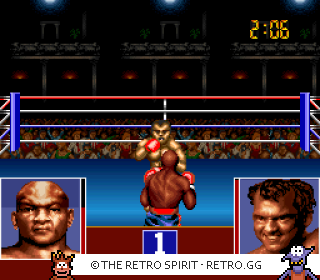 Game screenshot of George Foreman's KO Boxing