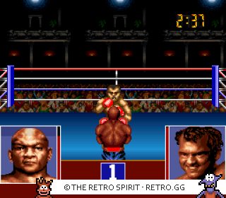 Game screenshot of George Foreman's KO Boxing