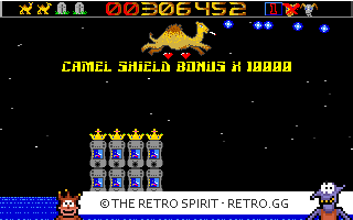 Game screenshot of Revenge of the Mutant Camels