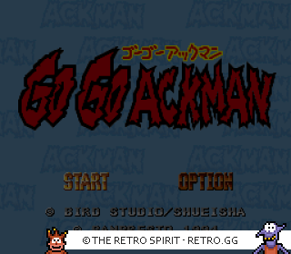 Game screenshot of Go Go Ackman