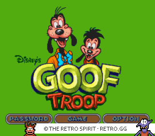Game screenshot of Goof Troop