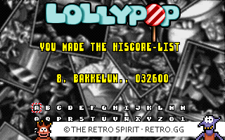 Game screenshot of Lollypop