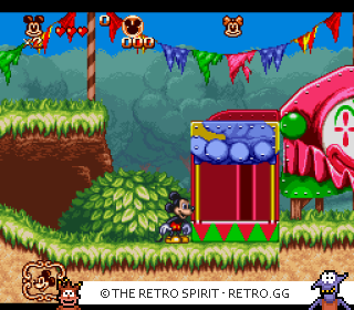 Game screenshot of The Great Circus Mystery Starring Mickey & Minnie