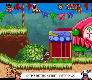 Game screenshot of The Great Circus Mystery Starring Mickey & Minnie