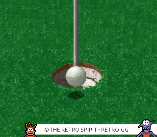 Game screenshot of HAL's Hole in One Golf