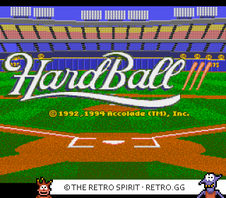 Game screenshot of HardBall III