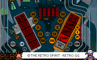 Game screenshot of Pinball Dreams