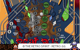 Game screenshot of Pinball Dreams