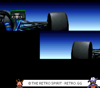 Game screenshot of Human Grand Prix III: F1 Triple Battle