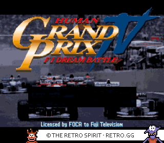 Game screenshot of Human Grand Prix IV: F1 Dream Battle