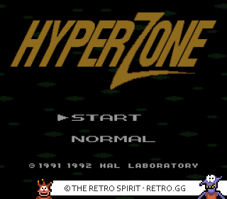 Game screenshot of HyperZone