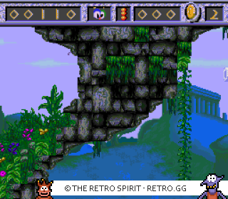 Game screenshot of Izzy's Quest for the Olympic Rings