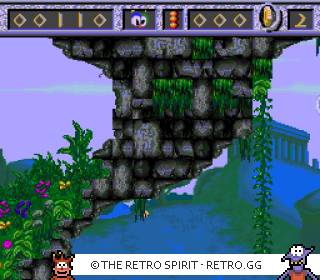 Game screenshot of Izzy's Quest for the Olympic Rings