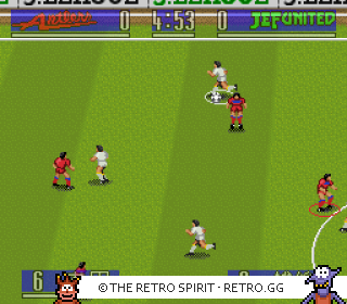 Game screenshot of J.League Soccer Prime Goal