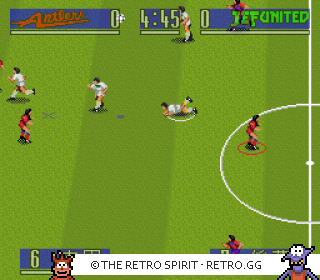 Game screenshot of J.League Soccer Prime Goal