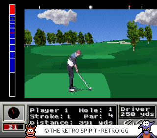 Game screenshot of Jack Nicklaus Golf