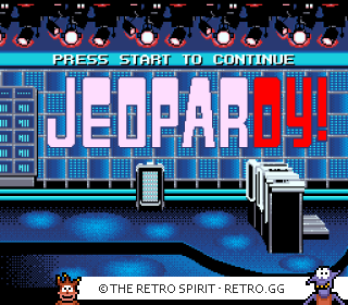 Game screenshot of Jeopardy! Deluxe Edition