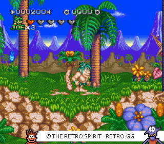 Game screenshot of Joe & Mac 2: Lost in the Tropics