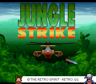 Game screenshot of Jungle Strike