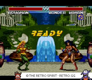 Game screenshot of Justice League Task Force