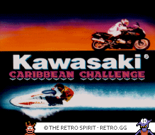 Game screenshot of Kawasaki Caribbean Challenge