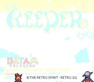 Game screenshot of Keeper