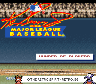 Game screenshot of Ken Griffey Jr. Presents Major League Baseball