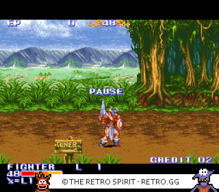 Game screenshot of The King of Dragons