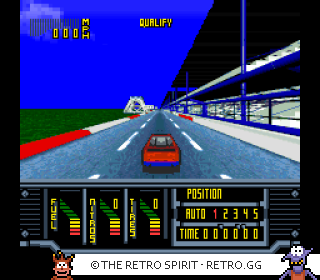Game screenshot of Kyle Petty's No Fear Racing