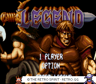 Game screenshot of Legend