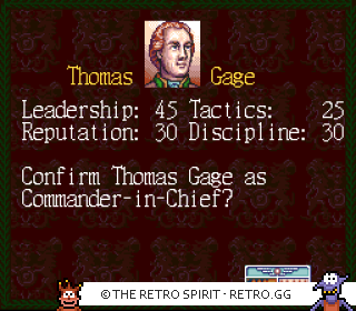 Game screenshot of Liberty or Death