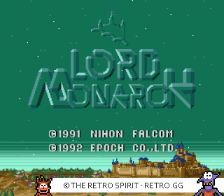 Game screenshot of Lord Monarch
