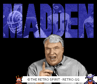 Game screenshot of Madden NFL '95