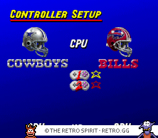 Game screenshot of Madden NFL '95